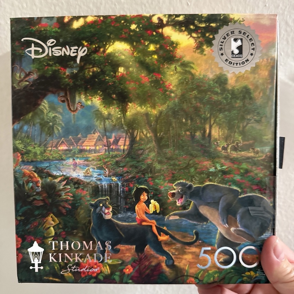 Disney Thomas Kinkade Jungle Adventure 500 Puzzle